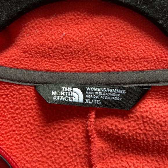 The North Face XLG. Orange & Gray fleece - Picture 5 of 7